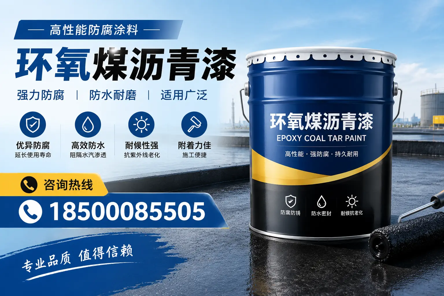 环氧煤沥青漆的主要成分与功能，新余用户深度了解